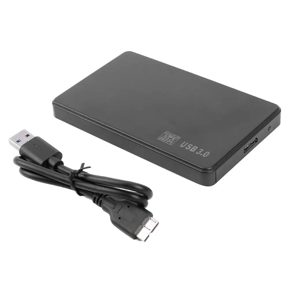 2 5 дюйма Жесткий диск SSD чехол Sata USB 3 0 адаптер бесплатно 6 Гбит/с коробка жесткого