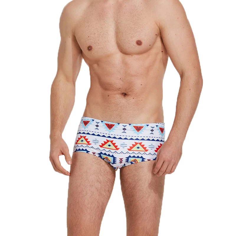 Мужские сексуальные купальники с низкой талией для отдыха летние быстросохнущие