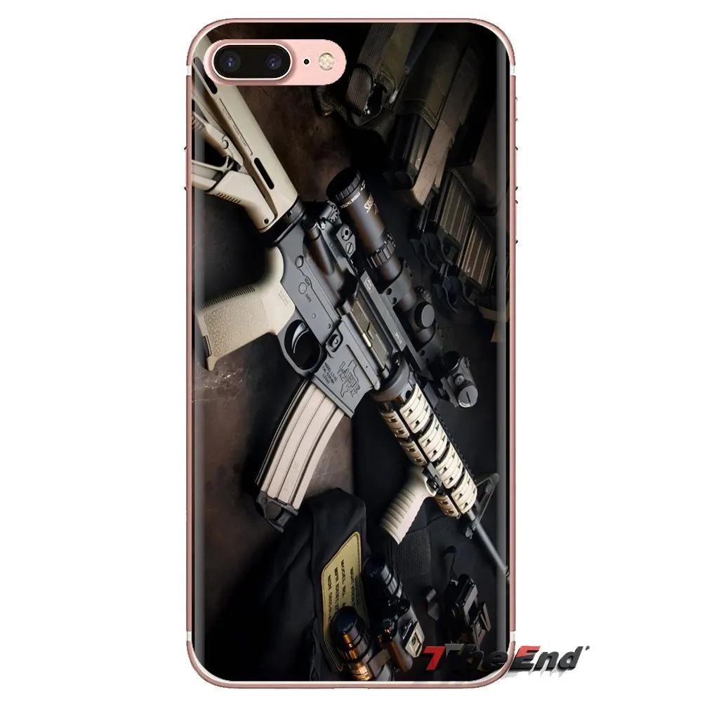 Для Xiao mi 6 A1 Max x 2 5X 6X Red Note 5 5A 4X 4A A4 4 3 Plus Pro Винтовки Оружие пуля силиконовый кожаный