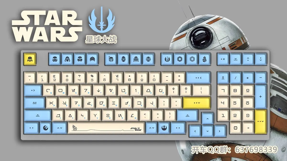 1 комплект DSA сублимационный PBT механическая клавиатура Ключ шапки Godspeed Цвет