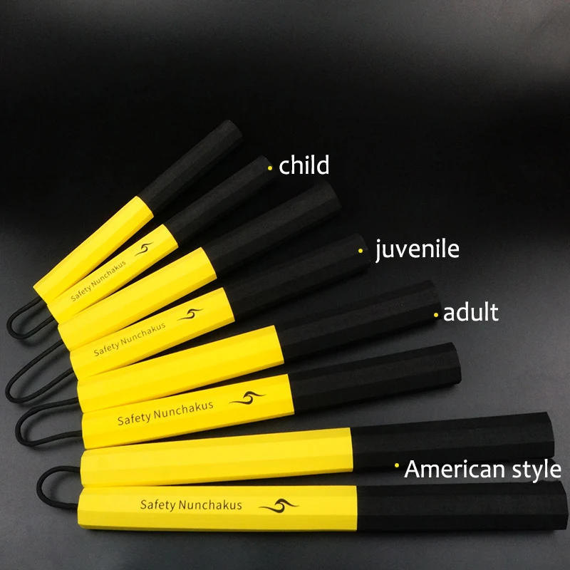 

Martial Arts Toy Nunchakus Weapon Foam Safe Two Section Sticks Sponge Arma Kid Adult Beginners Outdoor Indoor Sports Performance