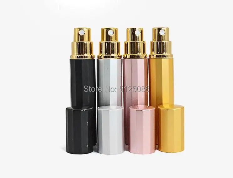 8 мл Путешествия портативный металлический ароматизатор спрей насадка бутылка