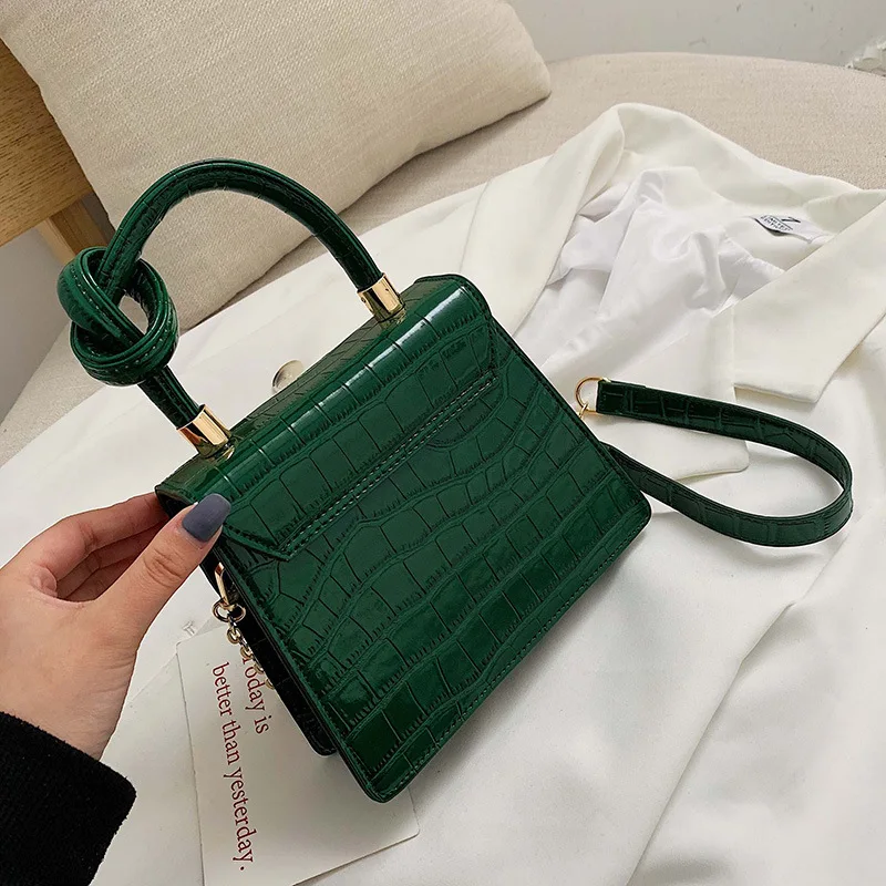 Женская сумочка модная сумка через плечо с казначейным портом модные кожаные