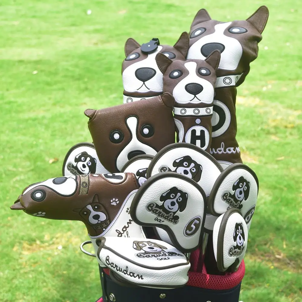 Golf Hybrid Head Covers Utility Headcover Rescue Leather Cover Club | Спорт и развлечения