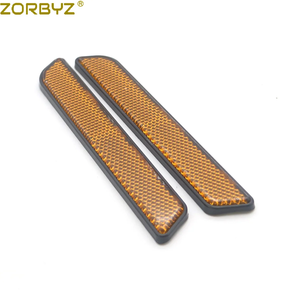 ZORBYZ мотоциклетный Янтарный отражатель передней вилки для Harley Touring Нижние ножки