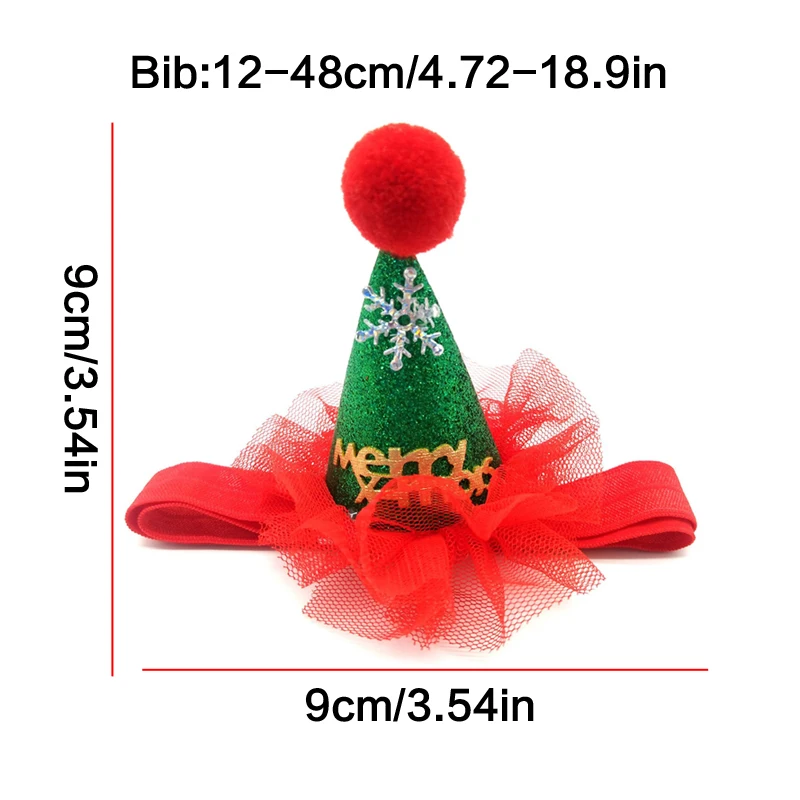 Аксессуары для Рождественского украшения милые головные уборы собак и кошек с