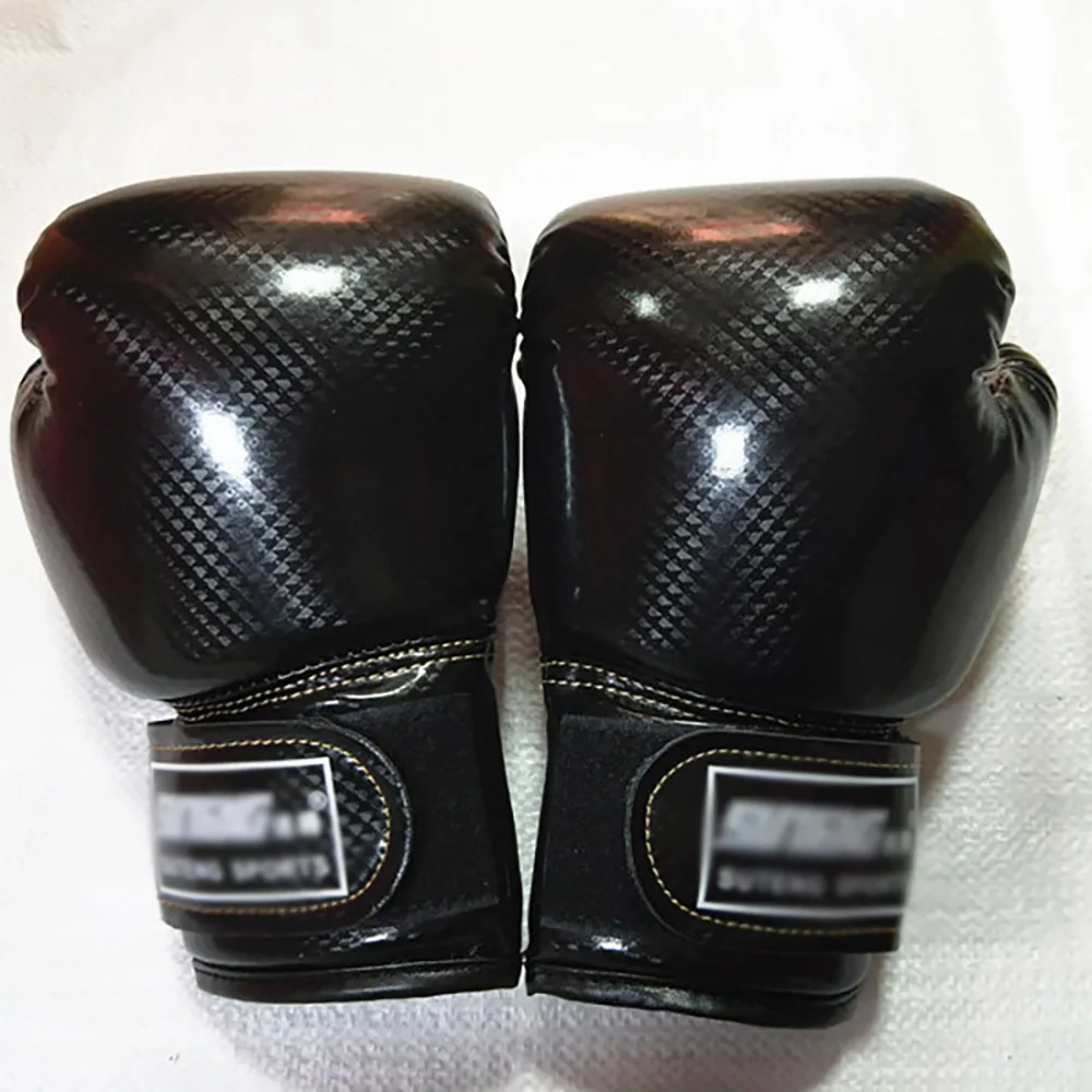 

1 Pair Kids Children Boxing Gloves Professional Flame Mesh Breathable PU Leather Flame Gloves Sanda Boxing Training Gloves