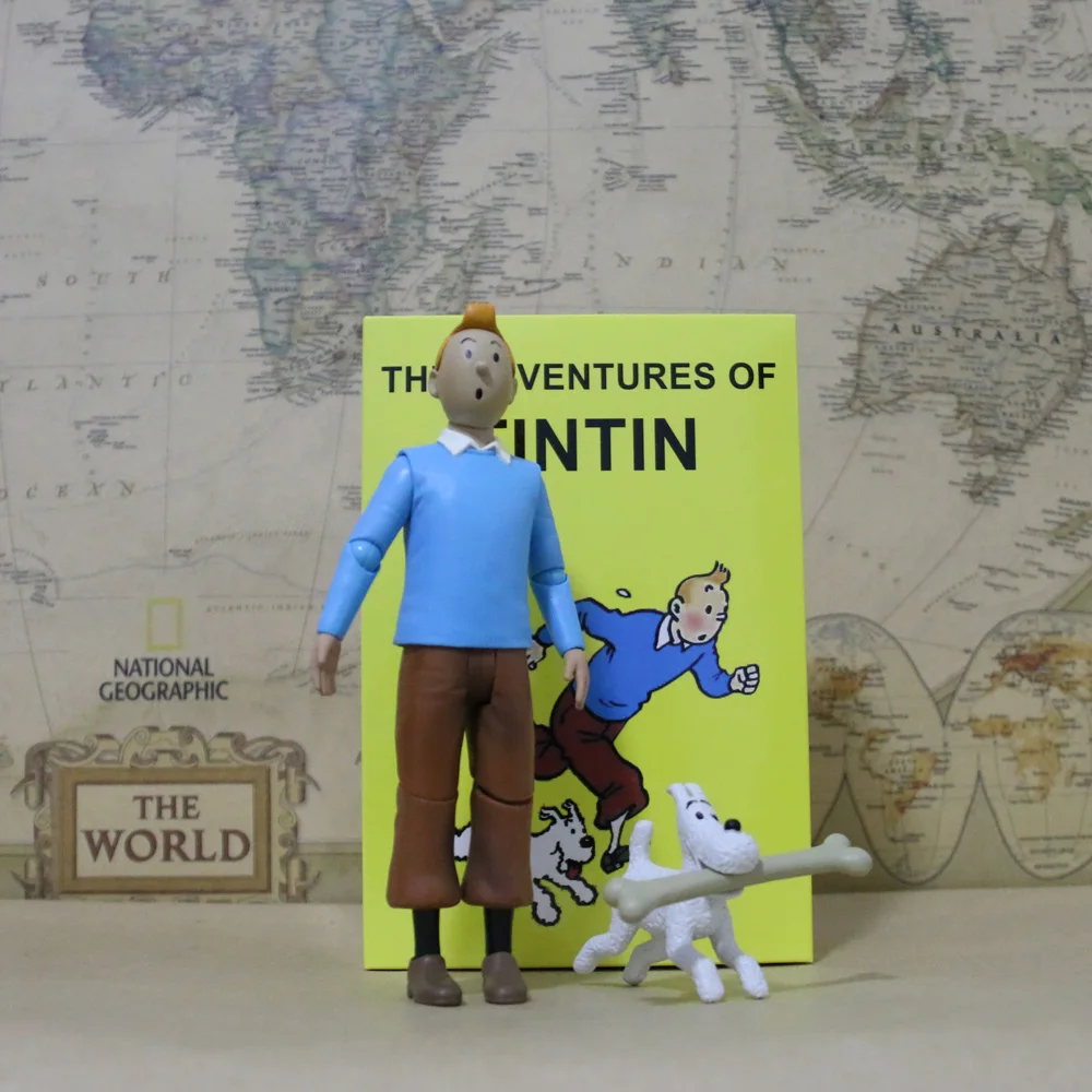 Анимационный комикс Herge Le Lotus синий Лотос Tintin & Milou заснеженное путешествие
