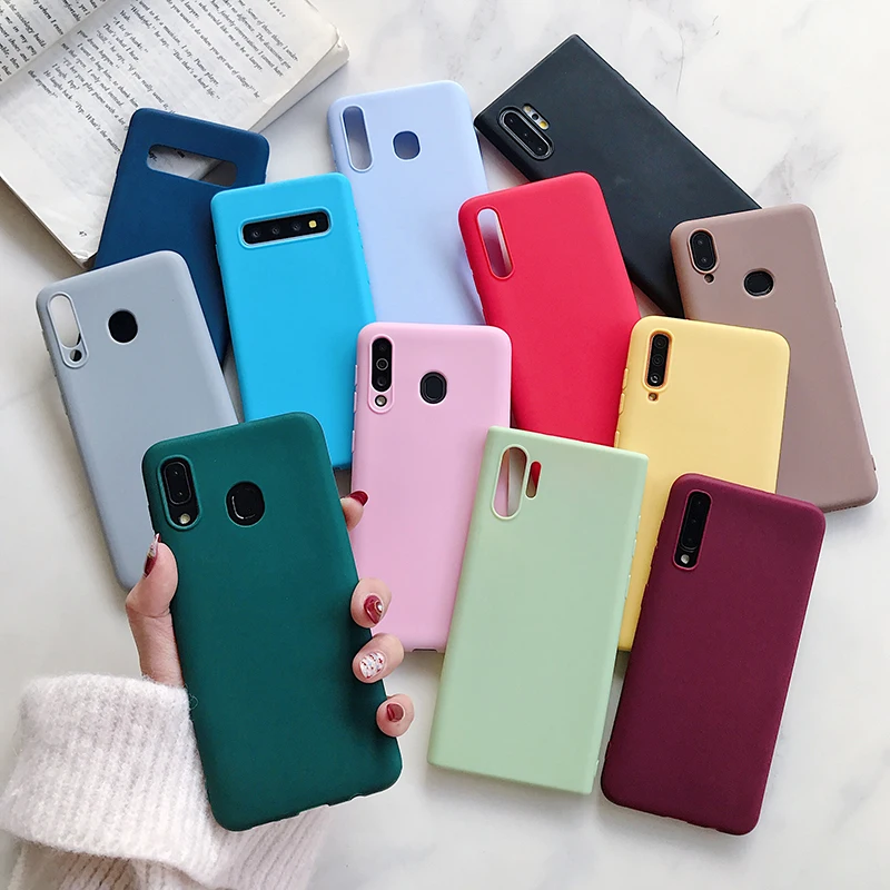 Цветной матовый чехол для телефона Redmi Note 9 8 Pro T 7 6 5A 5 4X 4 3 мягкий силиконовый из ТПУ