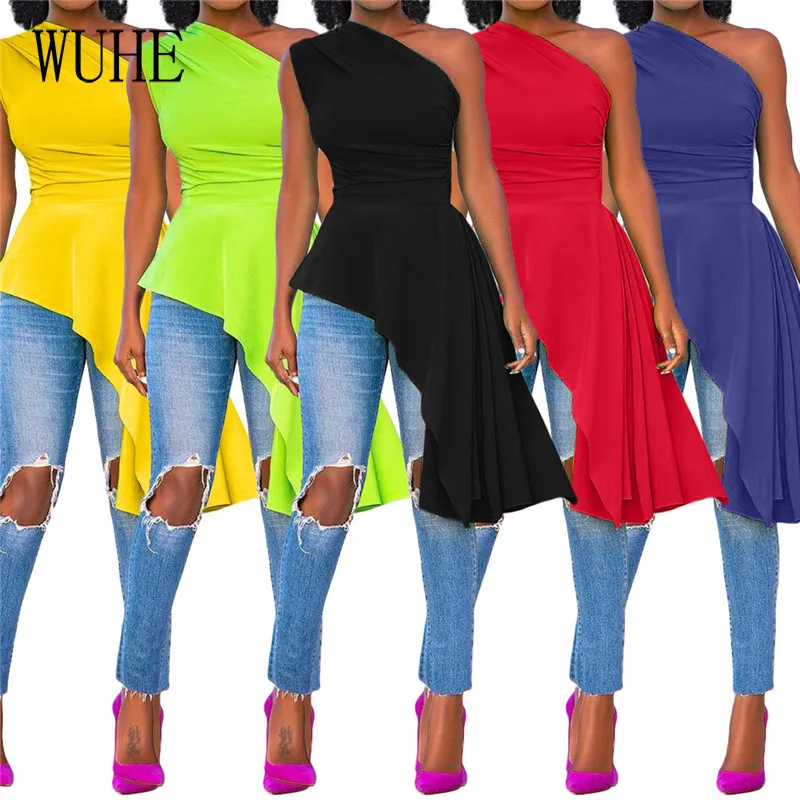 

KEXU Irregular Ruffle Party Mini Dress One Shoulder Sleeveless Sexy Hollow Out Strapless Elegant Women Summer Casual Bodycon