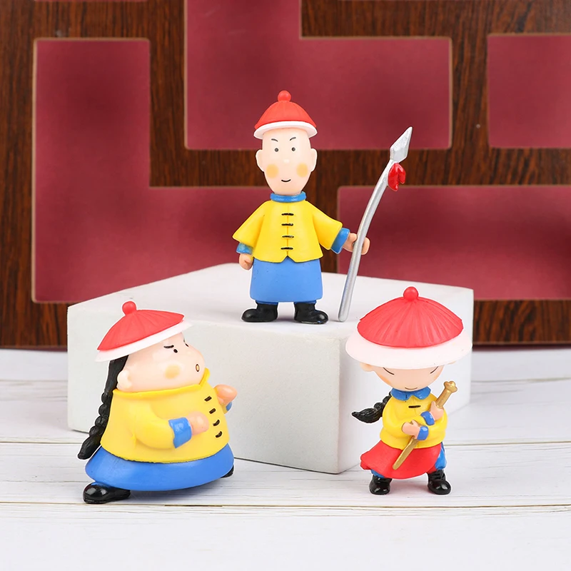 

Micro-Landscape Bonsai Ornaments Ouchi Imperial Front Guard Court Doll Car Decor