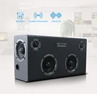 Динамик IBASS, 6 шт., Bluetooth деревянные колонки, коаксиальный разъем AUX USB