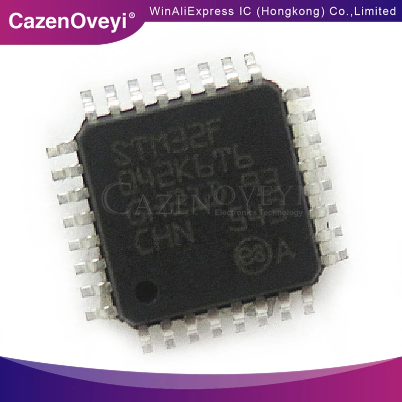 

1pcs/lot STM32F042K6T6 STM32F042K6T7 STM32F042 QFP-32 In Stock