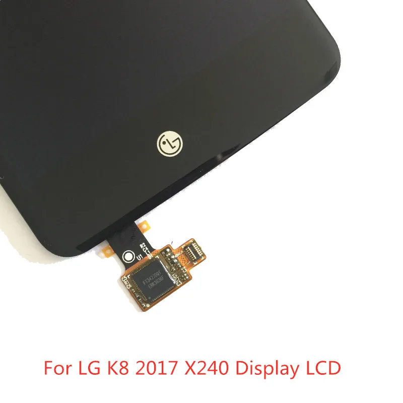Оригинальный ЖК-дисплей ENOCN для LG K8 2017 X240 сенсорный экран дигитайзер с рамкой