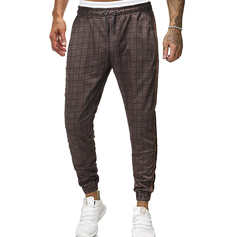 CYXZFTROFL брюки мужские спортивные штаны уличная одежда с крестиками повседневные