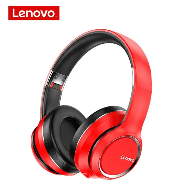 lenovo HD200 Складные блютуз наушники шумоподавление накладные игровые Hi Fi стерео
