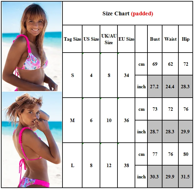 

Sexy Bikini Set Womens Swimsuit Ladies Ruffled Straps Summer Beach Swimwear Bathing Suit Bikinis