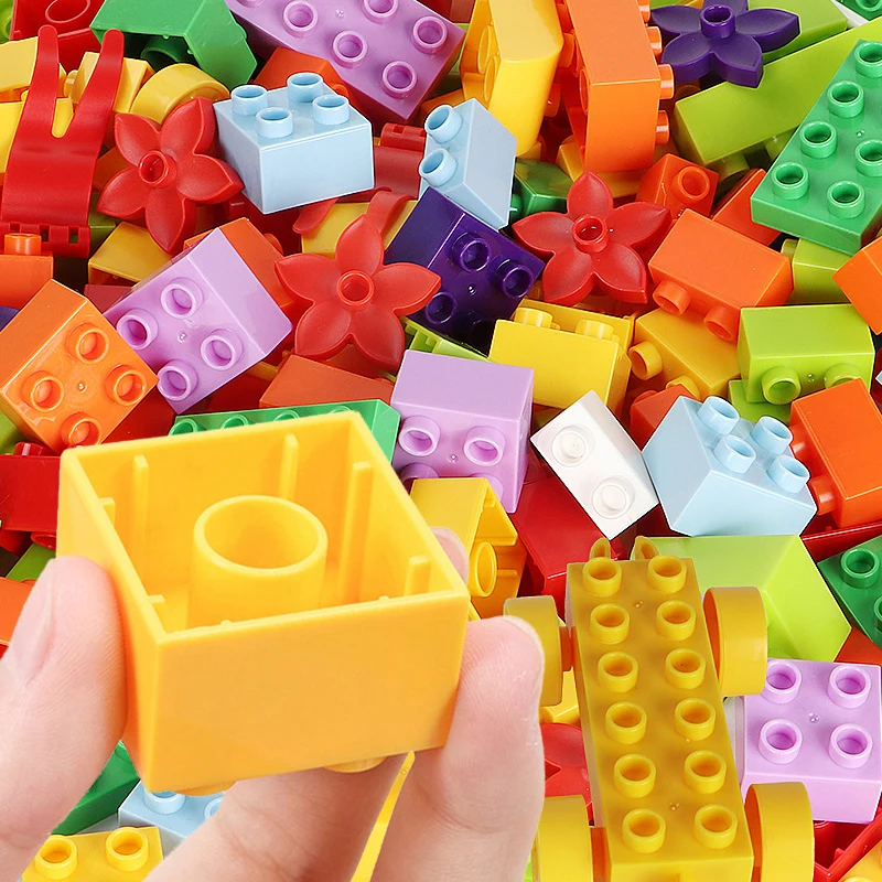 

60-360PCS Compatible With Building Blocks Animal Figurine Classic City Bricks Consturction Educational Toys For Children