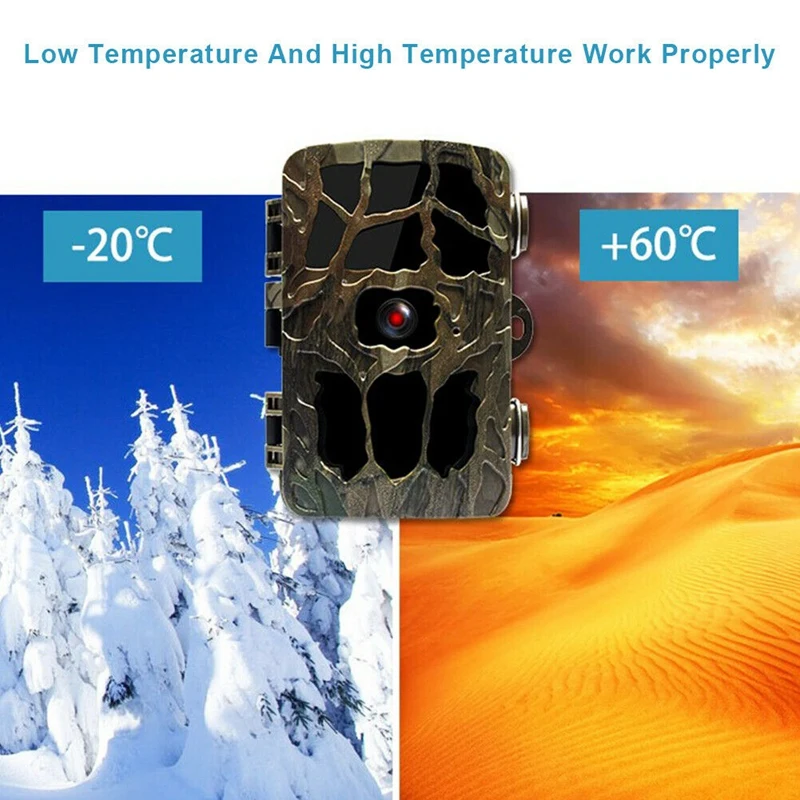 H982 Trail Camera 20MP 4K 1080P IR Night Vision Hunting Monitoring for Wildlife | Электроника