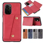 Кожаный чехол-книжка K40 для Redmi K40 K30 Pro, чехол с отделением для карт для Xiaomi Redmi K40 K30 Pro, чехол-Бумажник для телефона