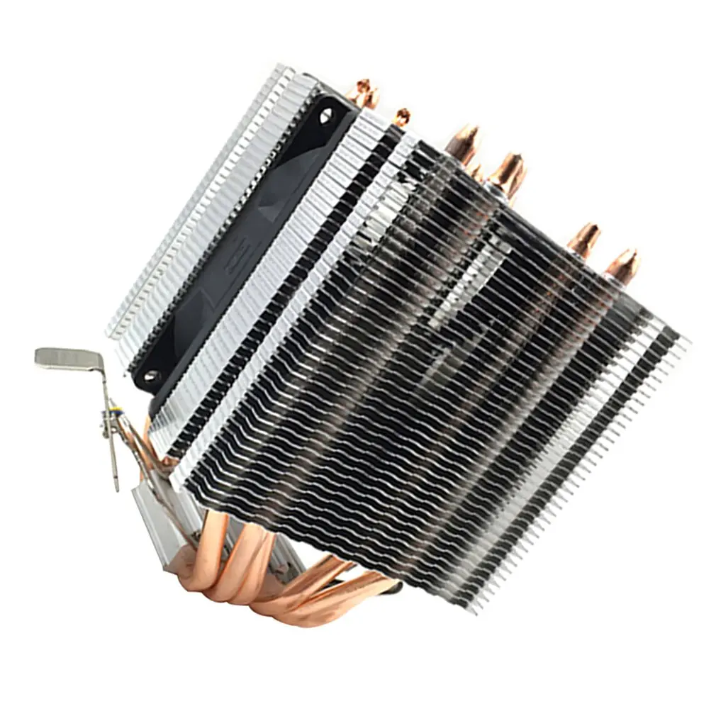 3 линии 6 тепловая трубка процессор радиатор AVC Чистая медь AMD 1155 1156 настольный компьютер процессор кулер Постоянная скорость один двойной ветер