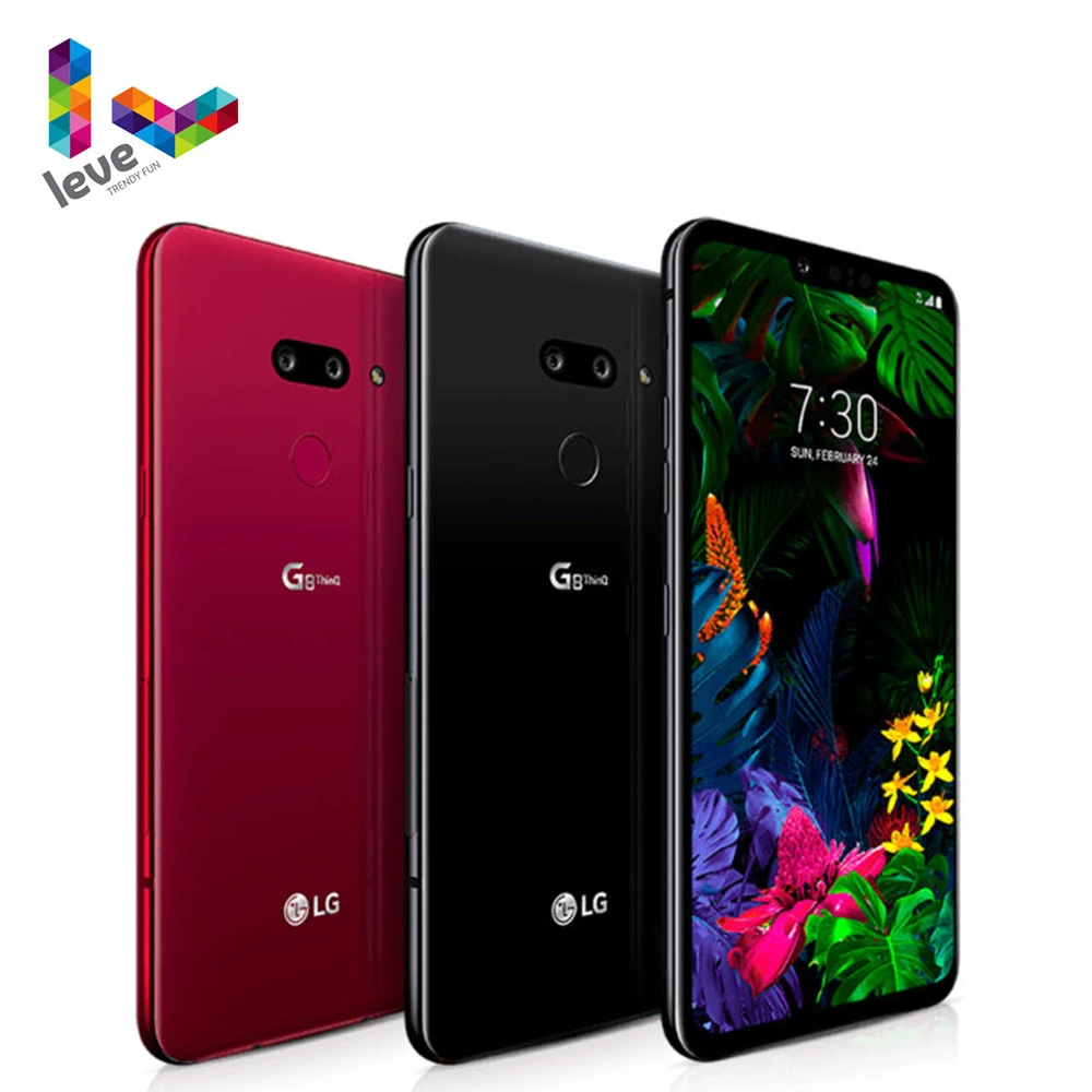 

Unlocked LG G8 ThinQ G820N G820UM Mobile Phone Octa Core 6.1" 6GB RAM 128GB ROM 16MP+12MP Fingerprint NFC Android Smartphone