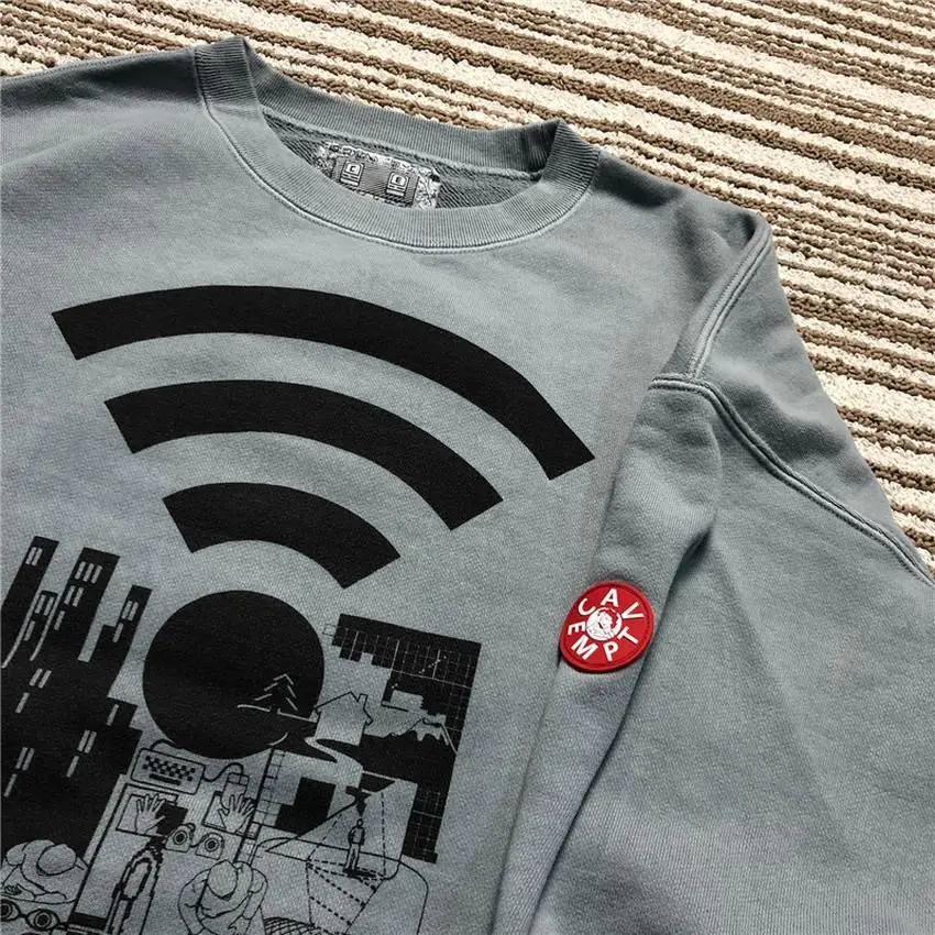 

CAVEMPT OVERDYE MD RANGE CREW NECK Crewneck Men Woman Sweatshirts Cavempt Hoodies