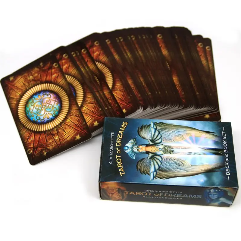 

Tarot of Dreams Full English 83 Cards Deck Oracle Playing Card Fortune Telling Divination Board Game