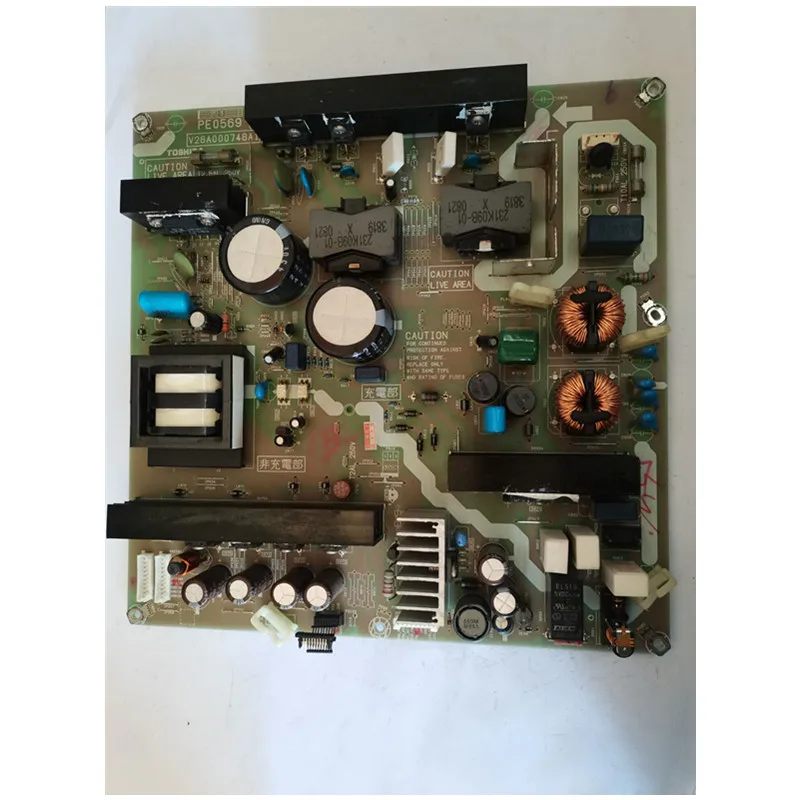 Toshiba 52XV500C power supply board PE0569 C V28A000748A1 enlarge