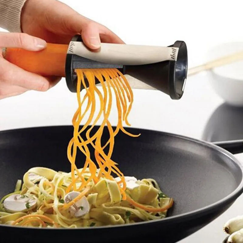 Кухонная терка инструменты спиральная овощерезка искусственный спиральный