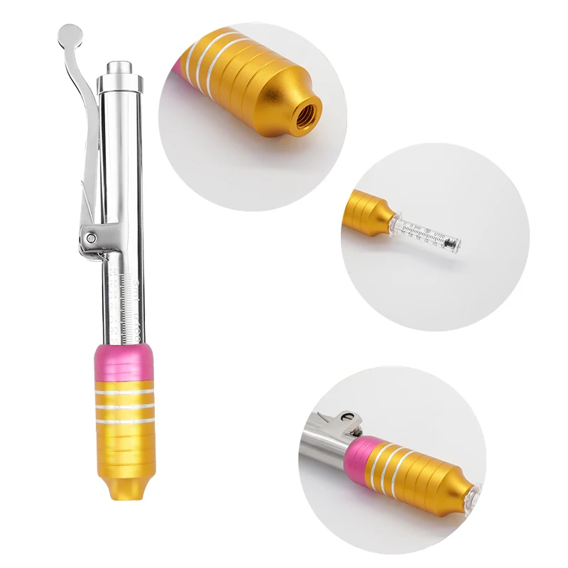 

Original Peptide Therapy Hyaluronic Pen Ampoule Head Atomizer Pen Gun Lifting face Wrinkle Removal Syringe Needless Injection