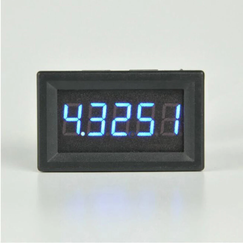 Высокоточный 5Bit DC Вольтметр 0-200V 100V 50V 33V 10V LED Цифровой вольтметр напряжение Панель