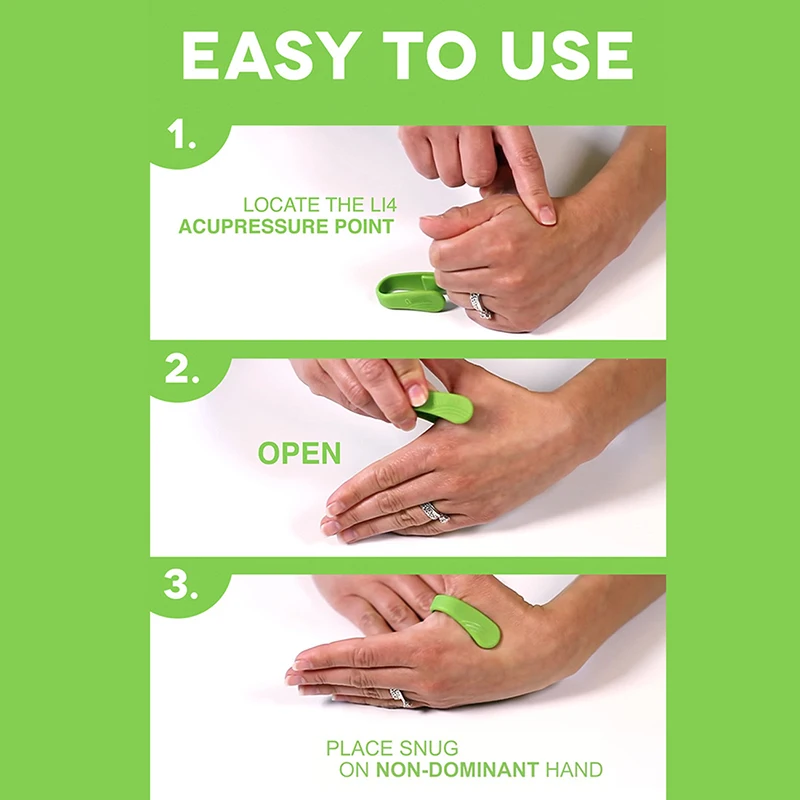 

Finger Joint Hand Massager Wearable Acupressure Massager Headache Relief Tension Relief Relieving Head Pain