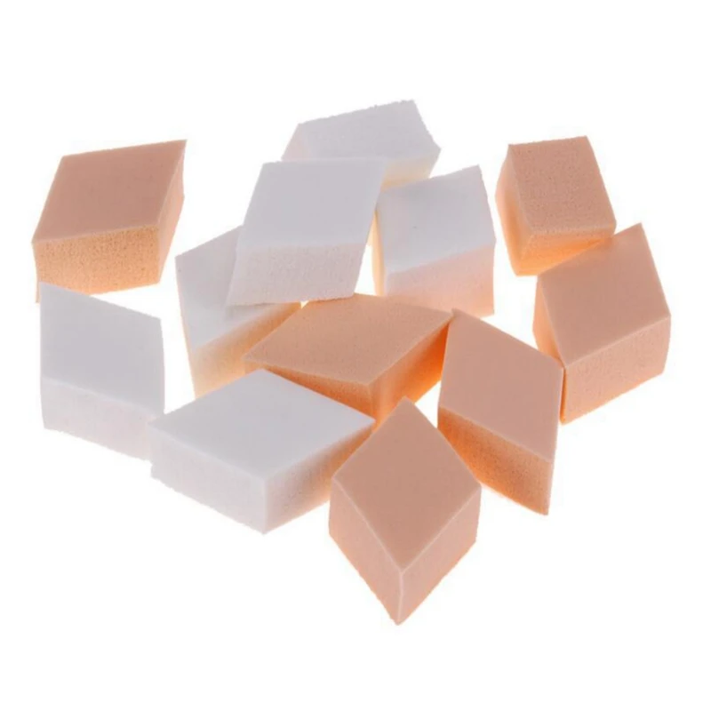 20 шт Мини косметический спонж для макияжа мягкий тонального крема смешанный