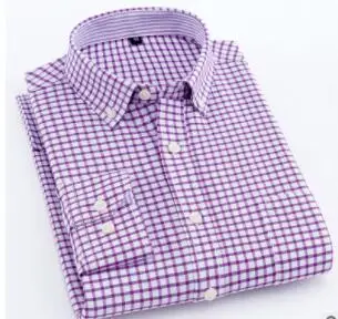 

Men's casual long sleeve Oxford shirt for spring and autumn DY-418