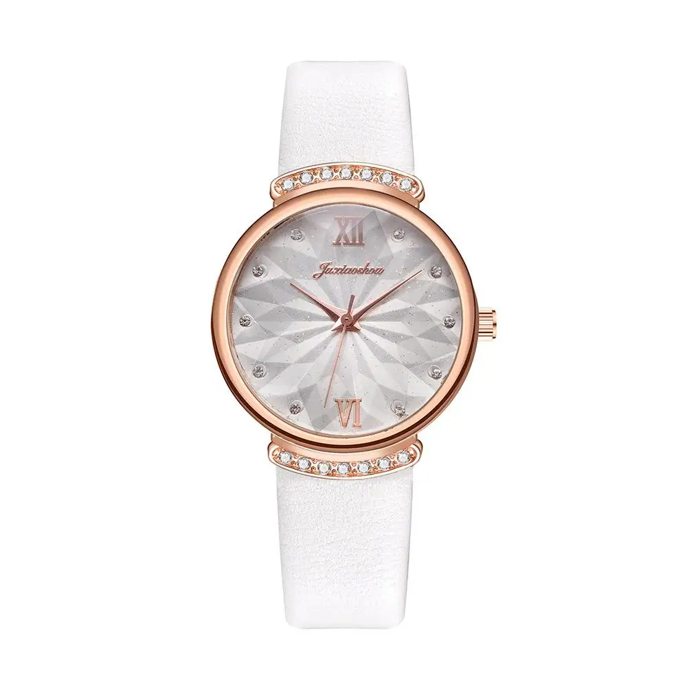 Модные повседневные женские часы Элегантные кожаные Наручные Ulzzang простые