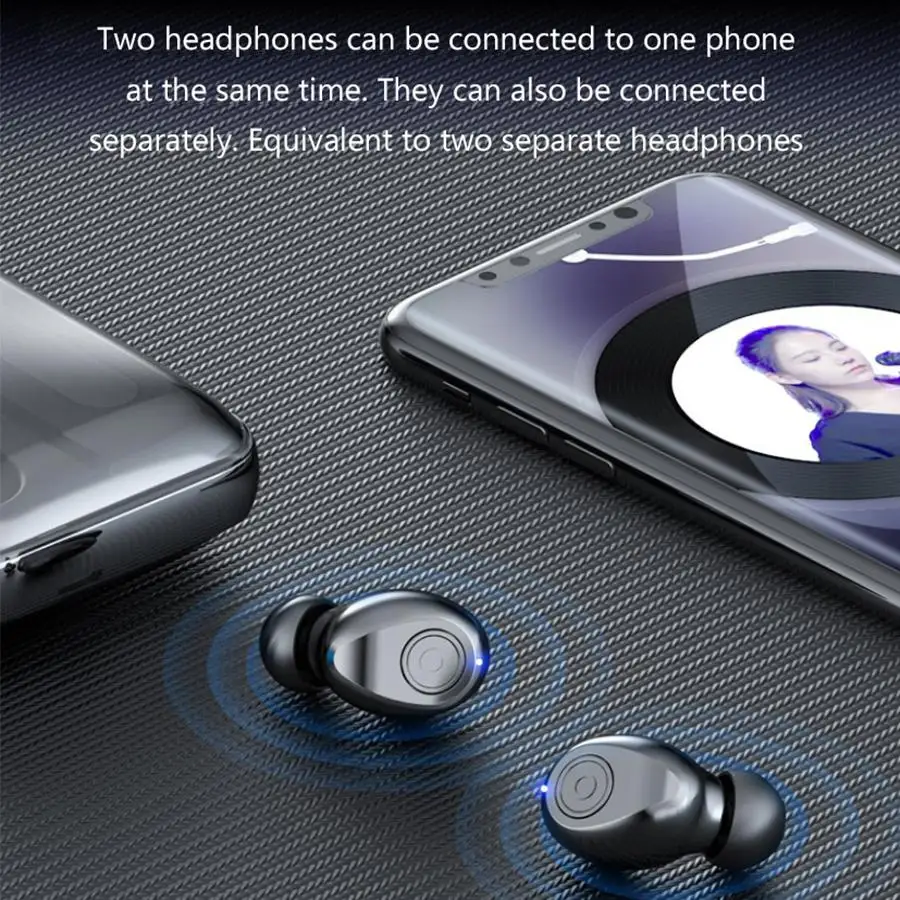 TWS-стереонаушники BEESCLOVER F9 с поддержкой Bluetooth 5 0 и микрофоном | Электроника