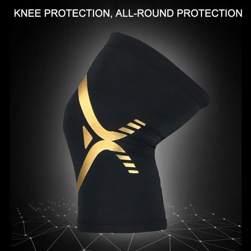 

Running Compression Knee Sleeve Support Sports Kneepads Accessories Kneepad Patella Protector Brace Spring Knee Pad Basketball