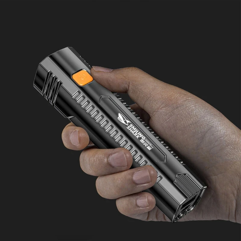 New Smile Shark ABS Multifunctional LED Flashlight 1200mah Portable Power Bank Waterproof And Strong Light | Освещение