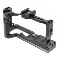 feichao aluminum m6 mark2 camera cage form fitting rig w cold shoe mount for arri handle for canon eos m6 mark ii stabilizer