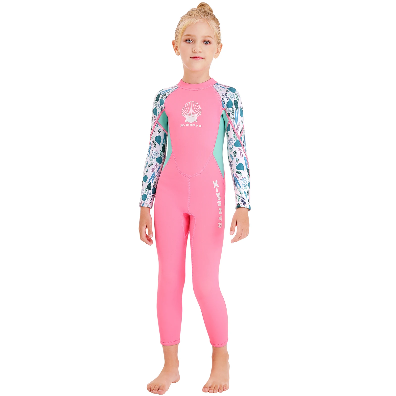 

Girls Neoprene Wetsuit Children Diving Suits Swimwear Girls Long Sleeve Surfing Swimsuits For Girl Bathing Suit Wetsuits