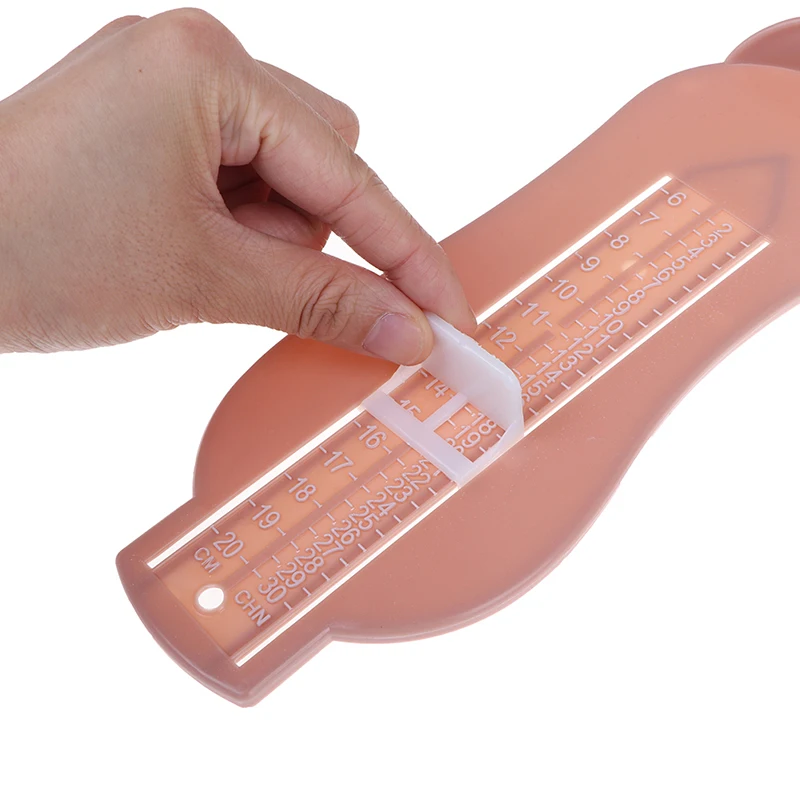 

8 Colors baby Foot Ruler Kids Foot Length Measuring device child shoes calculator for children Infant Shoes Fittings Gauge Tools