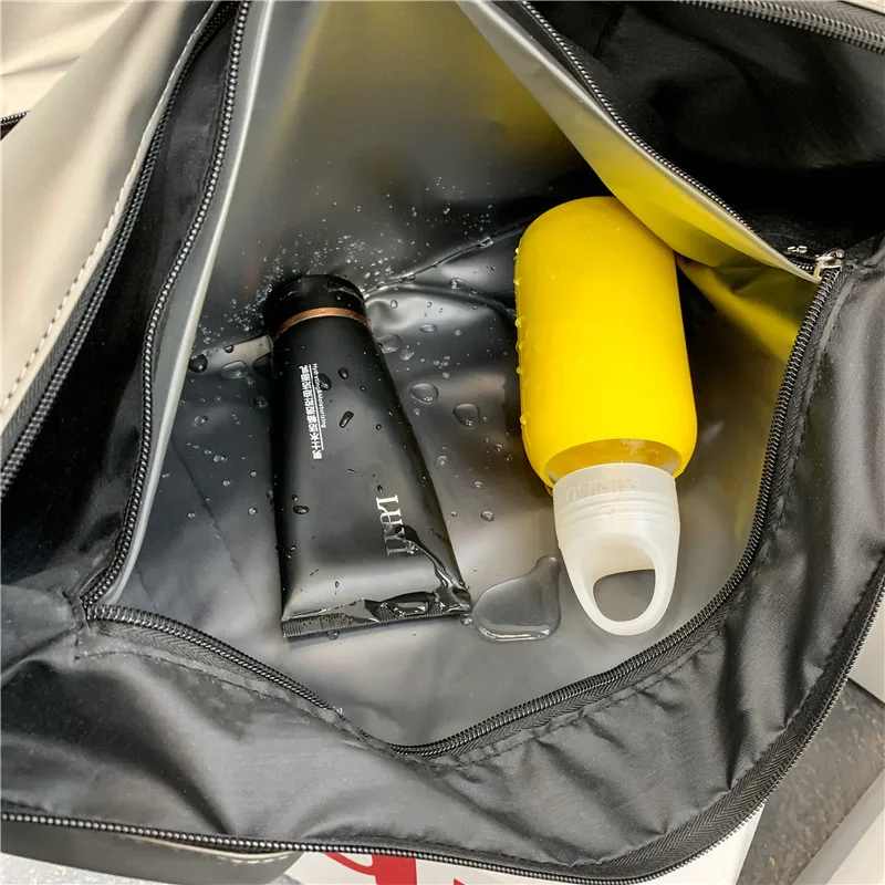 Waterproof Large Capacity Oxford Travel Bag Unisex Zipper Fitness Gym Storage Handbag Shoulder Messenger Bags Duffle Luggage