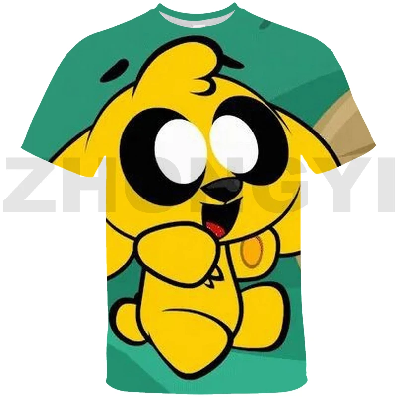Compadretes 3D Los Compas Mikecrack Tshirt Tops Tee Kawaii T-shirt Teenager Anime Streetwear O-Neck Oversized T Shirt Harajuku