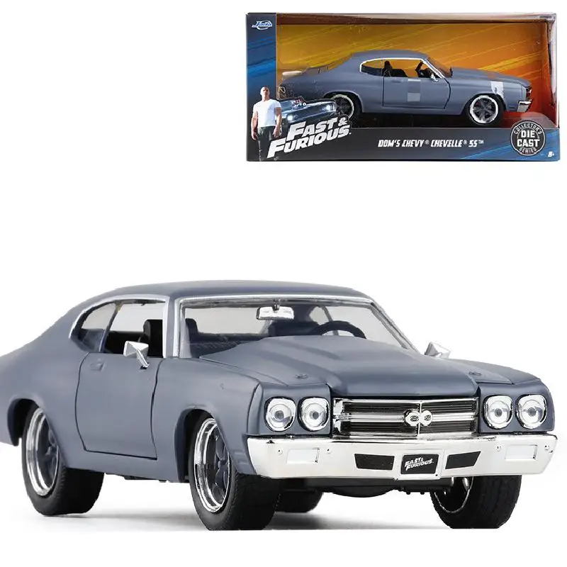 

1:24 Scale Fast and Furious Diecast Chevy SS Model Toy Decoration Simulation Alloy Metal Car Truck Model Toy Ornaments Gifts