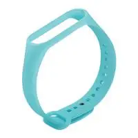 1 Силиконовый ремешок сменный Браслет дышащий спортивный Mi Band для Mi Band 3 4 Смарт Браслет часы ремешок аксессуары - Цвет: 1