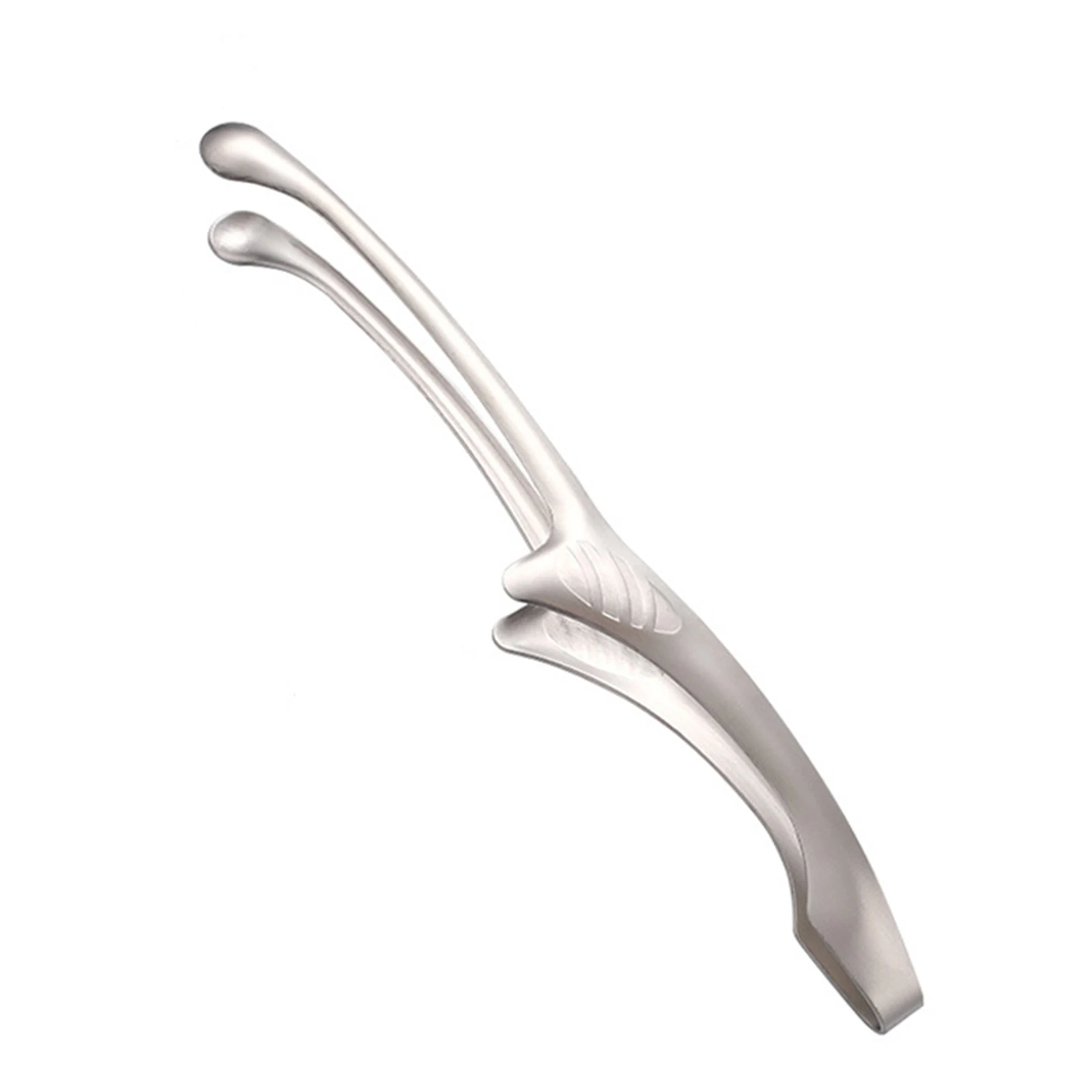 

Stainless Steel Cooking Tongs Durable Useful Washable Safe Convenient Best for Cooking and Grilling Salad Fish Thick REME889