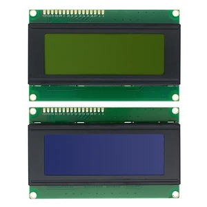 1 шт. Смарт Электроника ЖК-модуль Дисплей Монитор LCD 2004 2004 20*4 20X4 5V символ синийзеленый подсветка экрана
