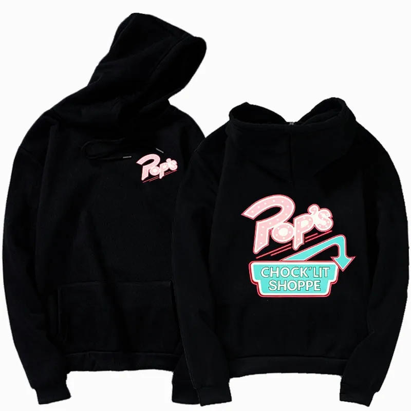 Милый ривердейл Толстовка подходящая футболка hoodiesstitching Круглый воротник