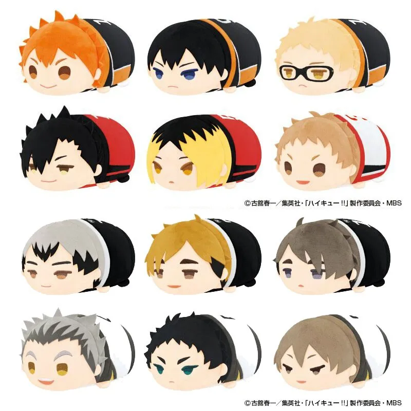 Haikyuu!! 20cm Big Mochi-mochi Mascot Toys Bokuto Koutarou Akaashi Kita Shinsuke Atsumu Osamu Hinata Plush Doll Pillow Dolls Toy | Игрушки и